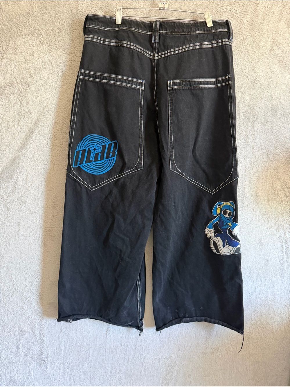 A.Lab Mega Rave black jeans 36